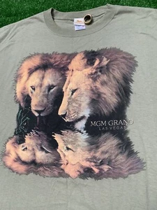 Vintage MGM Grand Casino Löwe T-Shirt Gr. 2XL Las Vegas - Bild 1 von 7