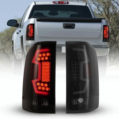 Luces traseras LED secuenciales de humo para Chevy Silverado 1500 2500 3500 2007-2014 Foto 1 de 4
