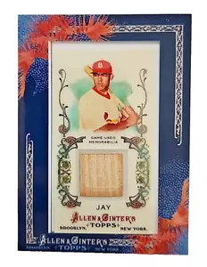 2011 Allen and Ginter Jon Jay Bat Relic AGR-JJA St. Louis Cardinals - Foto 1 di 2