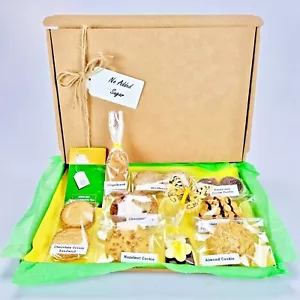 No Added Sugar Afternoon Tea Taster Gift Hamper Diabetic gifts fathers day - Picture 1 of 2