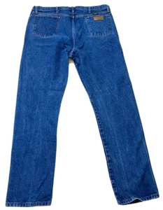 Vaqueros azules vaqueros occidentales vintage para hombre Wrangler talla 42 X 36 13 MWZ - Imagen 1 de 9