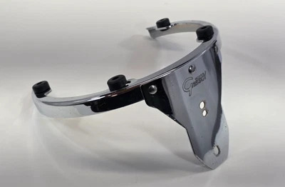 GRETSCH 8" Rack Tom Suspension Mount Holder Part Plate for 5 Lug Tom - Chrome - Image 1 of 4