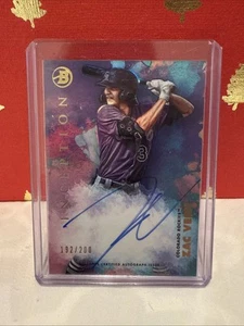 2021 Bowman Inception - Inception Autographs Zac Veen #PA-ZV /200 (AU, RC) - Bild 1 von 2