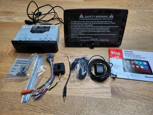 BOSS BVCPA10W 10.1" Car Stereo Wireless Apple CarPlay Android Auto, Single Din - Picture 1 of 14