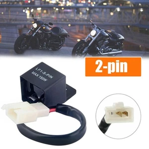 Motorrad LED Blinker Relais 2Polig 12V Blinkrelais Lastunabhängig Flasher# - Picture 1 of 11