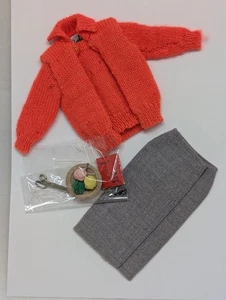 Suéter Vintage Barbie/Midge Niña #976 Casi Completo Mattel Japón Años 60 - Imagen 1 de 4