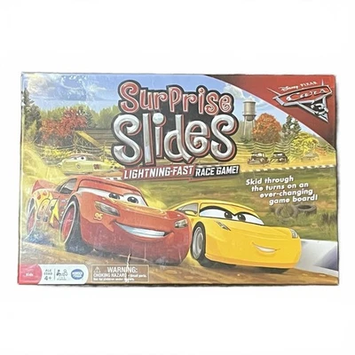 DIAPOSITIVAS SORPRESA Juego de Mesa Carrera Rápida Relámpago Disney Pixar CARS 3 Completo Foto 1 de 4