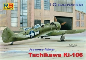 RS MODELS 92057 MAQUETTE TACHIKAWA KI-106 1/72 (2 Aufkleber v. für Japan, USA) - Bild 1 von 1