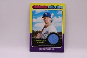 2024 Topps Heritage High Number - Clubhouse Collection Relics Bobby Witt Jr. - Picture 1 of 2