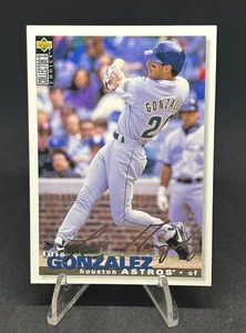 Luis Gonzalez 'Gonzo' - Silver Signature 1995 Upper Deck Collector's Choice #110 - Picture 1 of 10