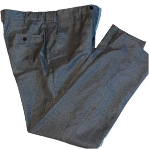 Jos A Bank Leadbetter Golf  Mens  Pants Slacks Flat Front Stretch Sz 32X32 Gray - Picture 1 of 8