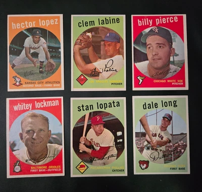 1959 TOPPS BASEBALL YOU PICK #401 - #535 ****FREE SHIPPING**** - Image 1 of 4