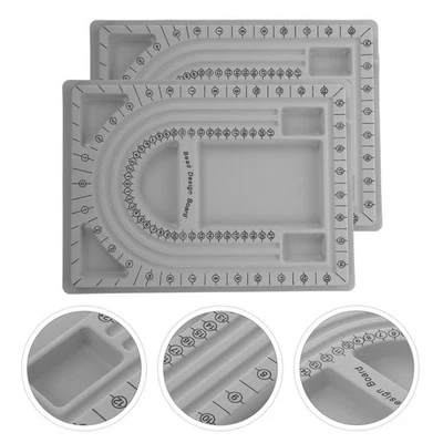  2 Pcs Perlen Brett Schmuck Basteln Schmuckherstellung Schmuckdesign - Bild 1 von 4