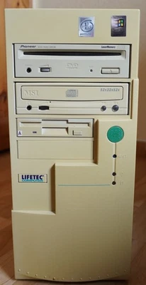 Retro  PC  MedionMT4/256Ram / P2 400 Riva TNT METMt25/ in Fuktion - Bild 1 von 4