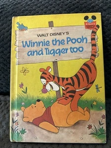 1975 Walt Disneys Winnie The Pooh And Tigger Too Hardcover Illustrated Book - Picture 1 of 3