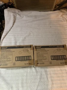 #2 Halo 300watt Outdoor Security Twin Head Floodlight Fixtures (PWT250WH) White - Picture 1 of 6