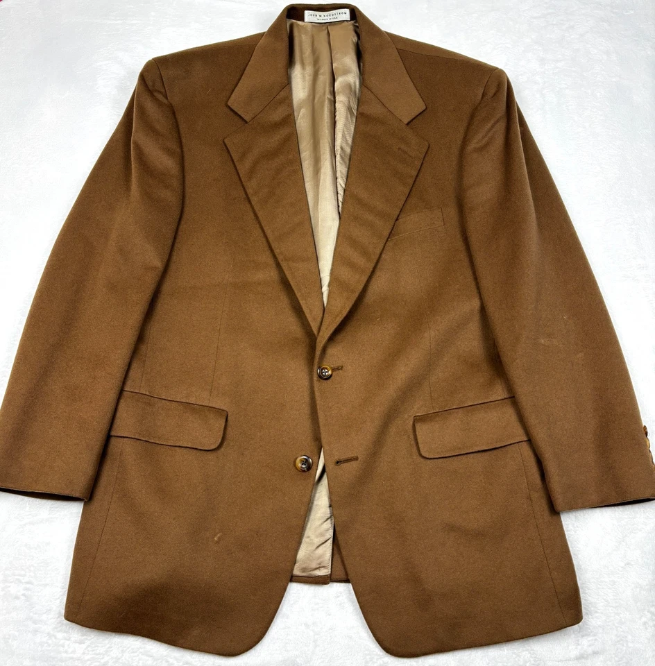 Blazer Loro Piana 100% Cachemira Para Hombres 43R Marrón Italia Nordstrom Chaqueta Abrigo Deportivo Foto 1 de 4