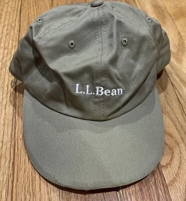 L.L. Gorra de béisbol Bean con luces beige ajustable pesca senderismo al aire libre Foto 1 de 4