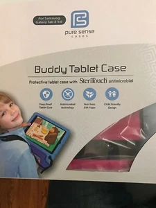 PURE SENSE BUDDY Kids Case compatible with Galaxy Tab E 9.6 | Anti Microb... New - Picture 1 of 3