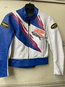 Suzuki GSXR leather Jacket Mens Size 40 Good Condition - Picture 1 of 19