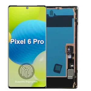 For Google Pixel 6 Pro AMOLED LCD Display Screen Touch Digitizer+Frame - Photo 1 sur 6