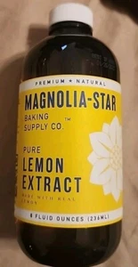 Magnolia-Star Pure Lemon Extract 8fl oz - Picture 1 of 1