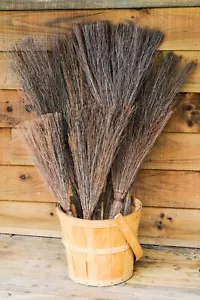 Primitive Autumn Fall Halloween Scented Hanging Rustic Wisk Brooms / 3 Scents - Picture 1 of 2