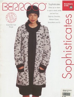 Berroco Knitting Pattern Book #196 Sophisticates - 11 Designs for Women - Image 1 of 4