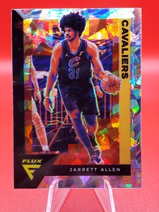 Jarrett Allen Cleveland Cavaliers 2020-21 Flux Silver Cracked Ice Parallel