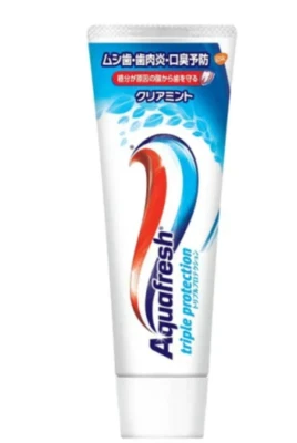 Aquafresh Medicated Toothpaste Clear Mint 140g Made in Japan - Image 1 of 4