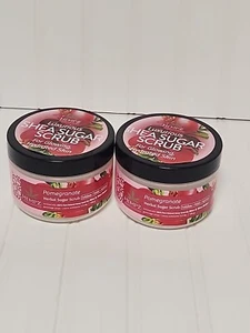 Lot of 2 HEMPZ Pomegranate Herbal Sugar Scrub, 7.3 oz Ea New & Unused - Picture 1 of 4