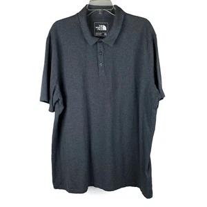 Polo para hombre THE NORTH FACE mezcla de algodón XXL gris cierre de botones manga corta - Imagen 1 de 12