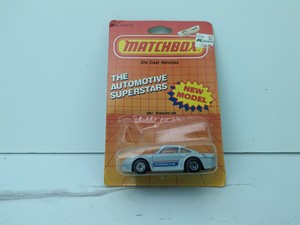 Matchbox 7 Porsche 959 Grey C8D 1/64 BP mb126 light damage to packaging