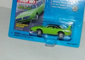 JOHNNY LIGHTNING Mopar High Performance 1970 Plymouth Superbird Green NEW SEALED - Picture 1 of 4