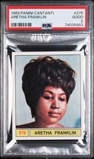 1969 Panini Cantanti 275 Aretha Franklin psa 2
