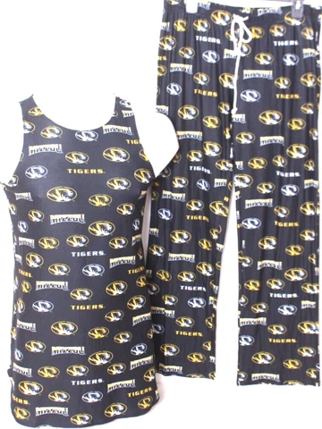 NEW Missouri Tigers Concepts Sport Tank Top/Pants Sleepwear Pajamas Mens M Cover