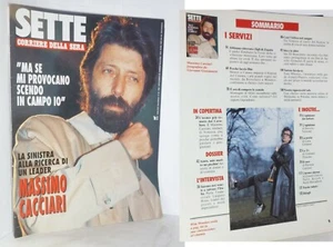 SETTE (ABENDKURIER) NR. 20 - 1994 - MAXIMUM CACCIARI - SEHR GUTE ZEITSCHRIFT - Bild 1 von 4