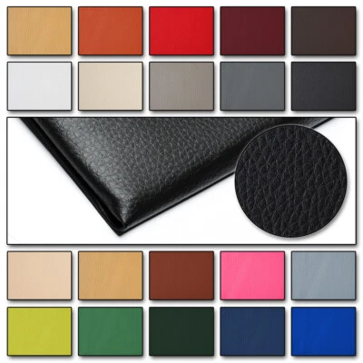 Kunstleder Glatt Leder Meterware PVC 140cm Polster Möbel Bezugsstoff Made in EU - Bild 1 von 4