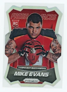 MIKE EVANS 2014 PANINI PRIZM ROOKIE FRESH FACES SILVER PRIZM DIE CUT BUCCANEERS - Picture 1 of 2