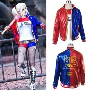 Kid/Adult Costume Suicide Squad Harley Quinn Fancy Dress Cosplay Costume Outfit - Picture 1 of 19
