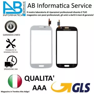 TOUCH SCREEN DISPLAY VETRO PER SAMSUNG GALAXY GRAND NEO I9060 BIANCO - Foto 1 di 1