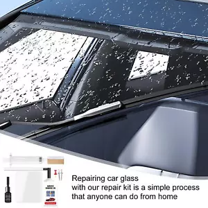 Windshield Repair Kit Windshield Chip Crack Gone Repair Kit Car Window qualified - Picture 1 of 12