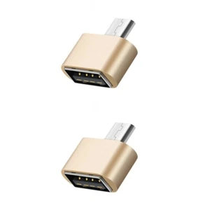2pcs Portable Micro USB Phone Memory Reader OTG Adapter External Memory - Afbeelding 1 van 12