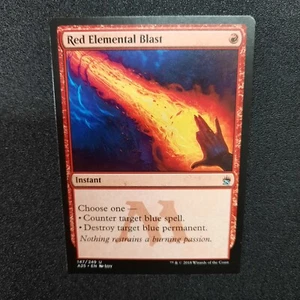 Magic the Gathering, Red Elemental Blast, Masters 25, Instant, English, NM - Picture 1 of 13
