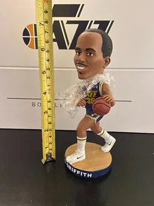 2018 Utah Jazz Bobblehead  Darrell Griffith 6.5” Tall NBA Bobble Head Loose - Picture 1 of 4