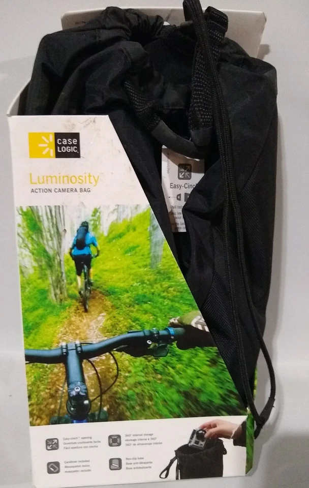 Case Logic Luminosity DSA-101 Action Camera Case (Black) New in Box - Image 1 of 3
