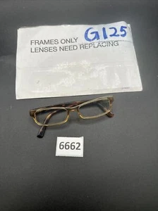 Calvin Klein Clear Amber Frame Tortoise Temple Glass CK 5626 204 51-17 140 G125 - Picture 1 of 7