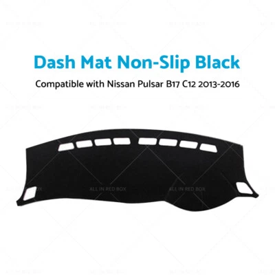 Non-Slip Dash Mat Suitable For Nissan Pulsar B17 C12 2013-2016 Dashboard Cover - image 1 of 4
