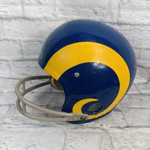 Casco De Colección LA Rams Rawlings HNFL-N Grande EE. UU. Exhibición NFL Años 70 Raro - Imagen 1 de 8