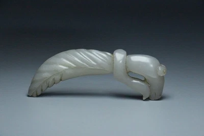 Estatuillas de mantis rezadora de jade hetiano dinastía Qing antiguas chinas 44,7 g estatuas Foto 1 de 4